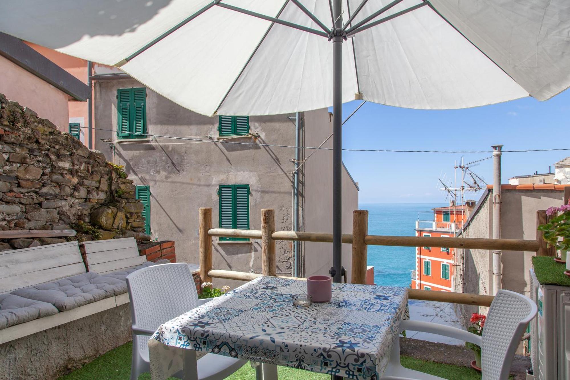 Ariel - Sea View Double Room Riomaggiore Ngoại thất bức ảnh